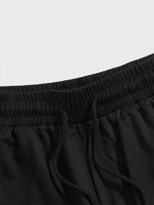 Best Selling Sporty Solid Breathable OEM Service High Street Style Mesh Men's Shorts Drawstring Waist - Product Image 3