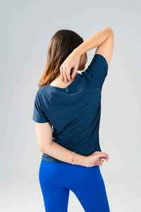 T-shirt en tricot pour homme, motif lettres, 100% coton, haute qualité, pour adultes, vente en ligne à bas prix - Product Image 6