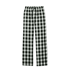 Pantalones de Franela Casuales para Hombre con Diseño de Logotipo Personalizado, Transpirables, Ecológicos, con Cierre de Cordón, Diseño Sólido, Tipo Pijama - Product Image 1