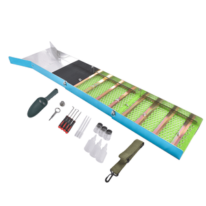 Set Portatile di Attrezzature per Miniera in Lega di Alluminio 20x con Lente d'Ingrandimento, Pinzette e Set di Utensili con Paletta - Product Image 2