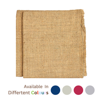 Rouleau de tissu de toile de jute en jute robuste 12.59 oz de large tissu naturel durable et solide pour l'emballage d'emballage pour l'usage du tabac