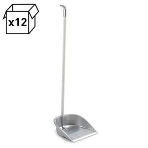 Recogedor Antivuelco de Plata 12U con Goma, 12 Unidades, Juego de Recogedores y Palas de Calidad - Product Image 3