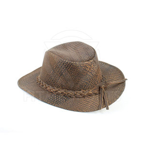 Sombreros de Vaquero de Cuero para Exteriores, Cómodos, Ajustables, Ecológicos y Ligeros, Personalizados para Viajar - Product Image 2