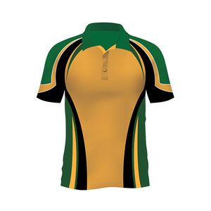 Camiseta Polo de Alta Visibilidad 100% Algodón Sublimado para Hombre, Corte Holgado, Estampada, Sostenible, Última Llegada, Unisex - Product Image 1