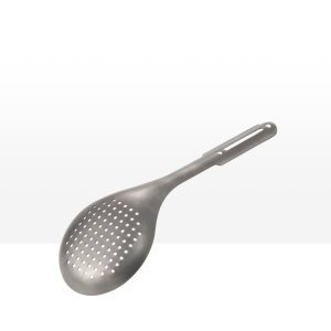 Cuillère passoire TiKOBO en titane pur de 9,8 cm : Anti-rouille et anti-moisissure - Product Image 1