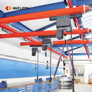 Bán Hot linh hoạt ánh sáng cần cẩu monorail hệ thống cần cẩu cầu Trục 1 tấn 2 tấn 3 tấn freestanding hệ thống cần cẩu với điện <span class=keywords><strong>hoist</strong></span> - Product Image 1