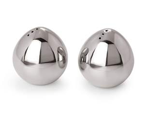 Modak Egg-Shaped Stainless Steel <b>Salt</b> & <b>Pepper</b> <b>Shakers</b> for Home Hotel & Restaurant Use - Product Image 3