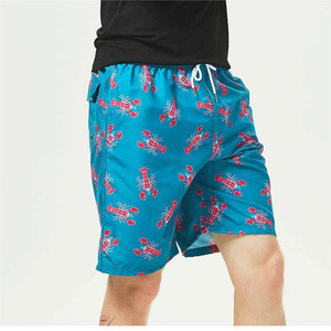Wholesale <b>Men</b> Swimming Dissolvable Swim Shorts Stretch <b>Trunks</b> Beach Pants Custom Printed Board Shorts <b>Men</b> - Product Image 5