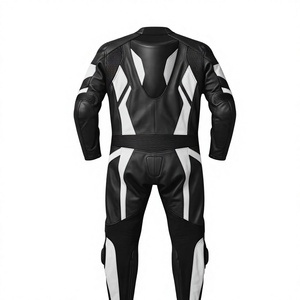 Unisex Made to Measure Racing Jumpsuit/Traje Cowhide/Kangaroo Leather Track Racing Suit With Hump CE <b>Protectors</b> - Product Image 2
