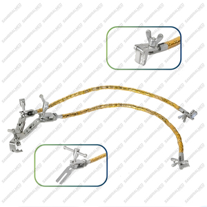 Gold Plated <b>Neurosurgery</b> Brain Retractor System Stainless Steel Manual Reusable CE Certified 3-Year Warranty <b>Instruments</b> - Product Image 4