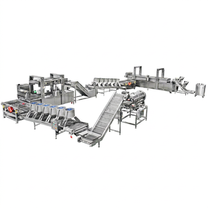220V Electric Fruits & <b>Fryer</b> <b>Machines</b> Industrial 7200*1400*2300mm Plantain Chips Frying <b>Machine</b> for Banana Slicer Crisps Maker - Product Image 1
