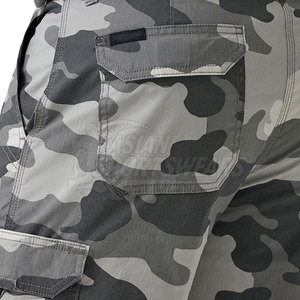 Colección de Moda en Tendencia: Shorts Cargo Casuales para Hombre, Sólidos, Ecológicos, Transpirables, Ligeros y Cómodos - Product Image 6