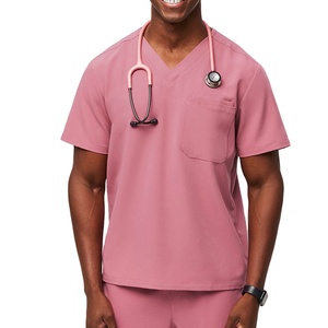 Top High Quality Dental Hospital Scrubs Uniforms Custom Logo Medical Scrubs <b>Sets</b> For Men <b>Doctors</b> Nurses Men Scrub Uniform <b>Set</b> - Product Image 4