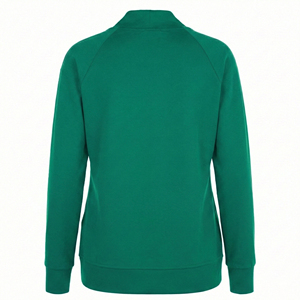 Blouse médicale extensible pour femme, col en V, fermeture éclair intégrale, ourlet côtelé, uniforme d'infirmière, personnalisable en usine, vente en gros OEM - Product Image 3