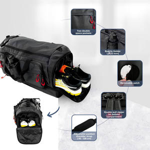 Mochila Deportiva de Gran Capacidad, Bolsa de Viaje, Resistente al Agua, de Poliéster, para Gimnasio, Entrenamiento, Almacenamiento al Aire Libre - Product Image 2