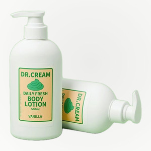 ขวดโลชั่นบำรุงผิวกาย 500 มล. ครีมบำรุงผิวเกาหลี K-Beauty Doctor Cream Daily Fresh Body Lotion กลิ่นวานิลลา 500 มล. 1 ชิ้น - Product Image 5