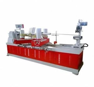 Máquina Semiautomática de Fabricación de Núcleos de Papel con Motor y Caja de Cambios Controlados por PLC de 3 Fases, con Capacidad de 1000 kg/h - Product Image 3