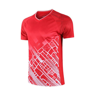 Maillot de volley-ball personnalisé unisexe pour équipe, uniforme de sport respirant avec design imprimé pour adultes, style ensemble - Product Image 6