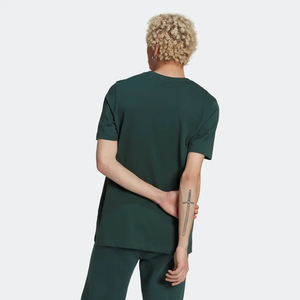 เสื้อยืดคอกลมแขนสั้นผู้ชายทรงปกติสีพื้นผ้าฝ้ายพิมพ์ลายได้ตามสั่ง เสื้อยืดเปล่าแขนสั้นผู้ชาย - Product Image 4