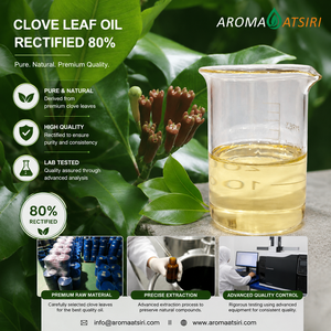 Eugenol Natural de Alta Pureza 80% (Aceite de Hoja de Clavo Rectificado) - Ingrediente de Fragancia Fenólica Dulce - Product Image 6
