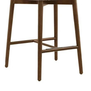 Nordic Bar Stools With Designer Fabric Seats in Minimalist Style for Garden and Home Furniture - Product Image 6