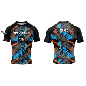 Camiseta de Manga Corta con Logotipo Personalizado, Sublimada de Alta Calidad, Ecológica, Antibacteriana, UPF50, Anti-UV, Transpirable y de Secado Rápido - Product Image 3