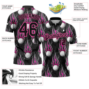 Maillot de polo sublimé pour équipe, tissu polyester haute densité, couleur durable, maillot de polo personnalisé pour équipe, séchage rapide - Product Image 3