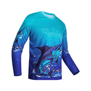 Camisa de Pesca Transpirable con Botones, Ventilada, de Secado Rápido, Manga Larga, Impermeable, para Hombre, para Actividades al Aire Libre, Venta al Por Mayor - Product Image 1