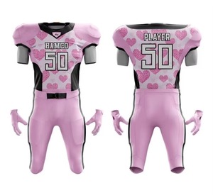 Maillot de football américain pour équipes masculines – Respirant, anti-humidité, manches courtes, personnalisable avec nom d'équipe – Prix raisonnable - Product Image 4