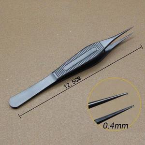 Pinzas de tejido de acero inoxidable Adson para rinoplastia, cartílago, cirugía plástica ocular y uso general - Product Image 5