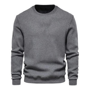 Sweat-shirt homme de haute qualité, vêtements de sport, vêtements de fitness, tricot à manches longues, col rond, pull décontracté pour homme - Product Image 1