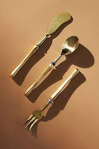 Couverts de style minimaliste moderne, conçus pour des espaces repas propres, une circulation harmonieuse de la table et des maisons au design équilibré. - Product Image 4