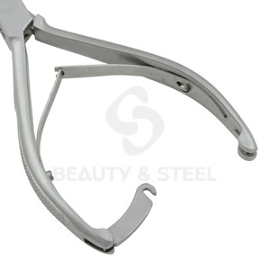 Coupe-ongles professionnels en acier inoxydable, coupe-ongles de précision avec poignée texturée pour soins de manucure et pédicure en salon - Product Image 5