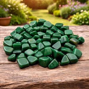 Pierres lisses et roulées en jade néphrite naturel, cristal de guérison en jade vert pour la méditation Reiki, marque Chakralume Rajasthan - Product Image 6