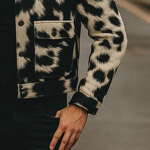 Chaqueta de Cuero Vacuno de Alta Calidad al por Mayor para Hombre con Cuello Alto, Color y Logotipo Personalizados, para Uso Invernal, Hecha en Pakistán - Product Image 6