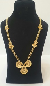 Ensemble de bracelets en laiton plaqué or 24 carats, tendance, motif floral classique, pour femmes - Product Image 2