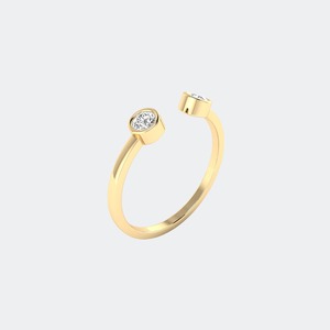 Anillo de Diamante Cultivado en Laboratorio de 0.20 CTW, Corte Brillante Redondo, para Mujer, Plata de Ley 925, Color E F, Claridad VS VVS, Joyería de Lujo, Regalo - Product Image 4