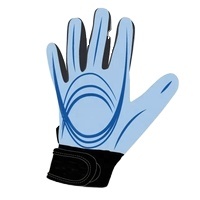 Guantes de Fútbol Gaélico Personalizados, Ligeros, Cómodos, con Agarre Ajustable y Correa de Muñeca, de Alta Calidad para Deportes al Aire Libre - Product Image 2