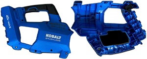 OEM ODM rumah plastik kustom untuk penutup alat listrik model KOBALT peniup daun nirkabel 40V - Product Image 4