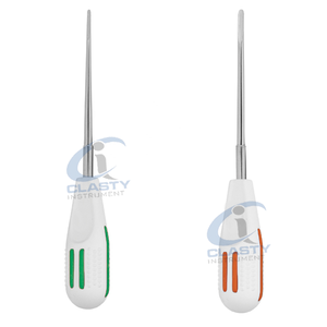 Instruments chirurgicaux dentaires : Ensemble d'élévateurs personnalisés en acier inoxydable, poignée ergonomique, plusieurs couleurs, outils manuels de classe I - Product Image 3