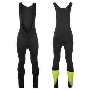 Cuissardes personnalisées unisexe thermiques longues rembourrées pour le cyclisme hivernal – Respirantes, antibactériennes, anti-humidité, taille plus - Product Image 3