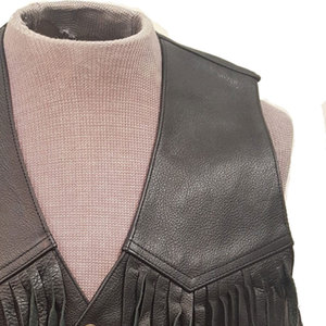 Chaleco de Traje de Cuero de Ante para Hombre, Estilo Vaquero Occidental, Casual, de Un Solo Botón, Chaleco de Alta Calidad Hecho a Medida, Nuevo Estilo 2026 - Product Image 5