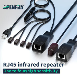 Ir Repeater Afstandsbediening <span class=keywords><strong>Extender</strong></span> Systeem Met Infrarood Kunststof Materiaal Voor Cat6/Cat5e/Cat6 Ethernet Kabel Regelt 4 Apparaten - Product Image 6