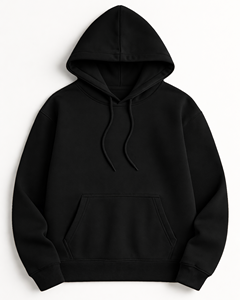 Sweat-shirt surdimensionné en molleton de coton de luxe 350 GSM, tissu brossé doux, vêtement de mode hivernal - Product Image 2