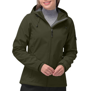 New Stylish Wear Women's Softshell Jacket With Customizable Adult Sizing Smooth Inner Fleece <b>Material</b> Women's Softshell Jacket - Product Image 1