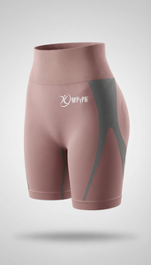 กางเกงขาสั้นออกกำลังกายระบายอากาศได้ดี กระชับสัดส่วน ยกกระชับสะโพก ไร้ตะเข็บ แรงบีบอัดสูง เหมาะสำหรับปั่นจักรยาน ฟิตเนส ออกกำลังกายสำหรับผู้หญิง - Product Image 4