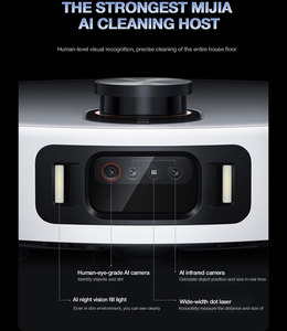 Nuevo Robot Aspirador <span class=keywords><strong>Xiaomi</strong></span> AI 5Pro 23000Pa M40s Actualizado con Control WiFi, Temporizador Remoto y Memoria de Múltiples Mapas - Product Image 5