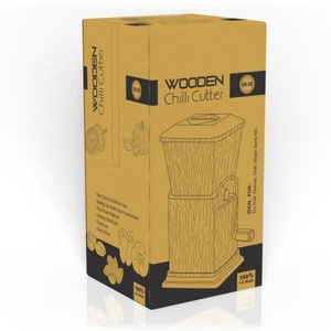 Vistaar 2025 utensilios de cocina de plástico de madera cortador de cebolla y Chile Material ABS de acero inoxidable y PP para verduras y frutas secas herramienta de cocina - Product Image 3