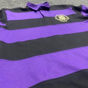 Camiseta de Rugby Personalizada de Manga Larga a Rayas, Jersey 100% Algodón Transpirable - Product Image 4