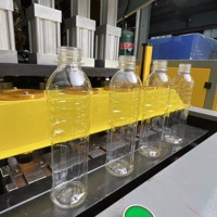 Machine de soufflage de bouteilles semi-automatique 1000-2000BPH pour la production de moulage de bouteilles en plastique PET PP PE